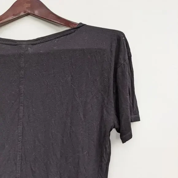 Topshop Basic Black Tee 8 - Picture 3 of 7